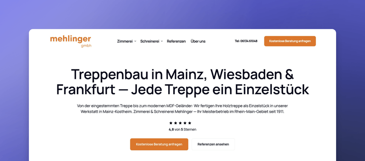 Zimmerei & Schreinerei Mehlinger GmbH