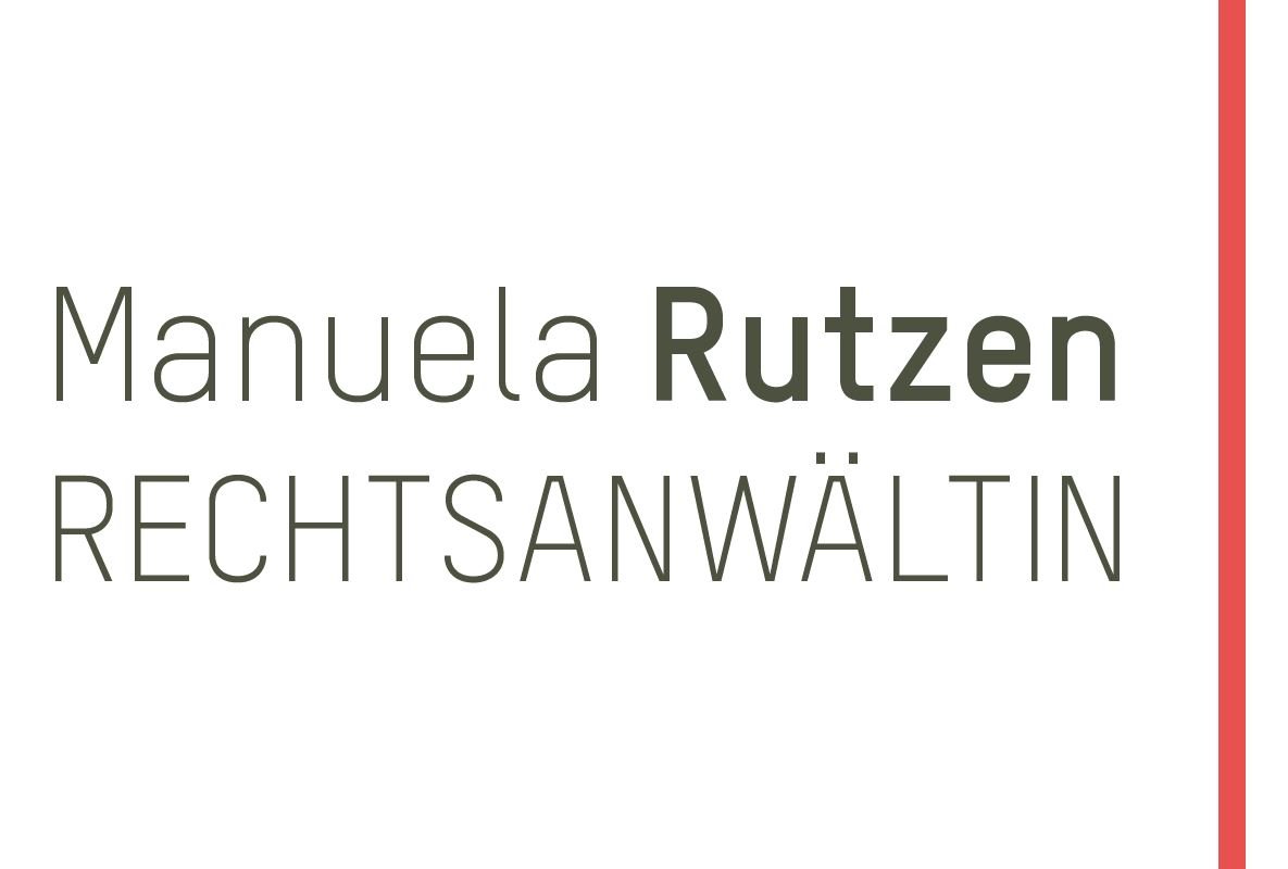Rechtsanwältin Manuela Rutzen - Berlin