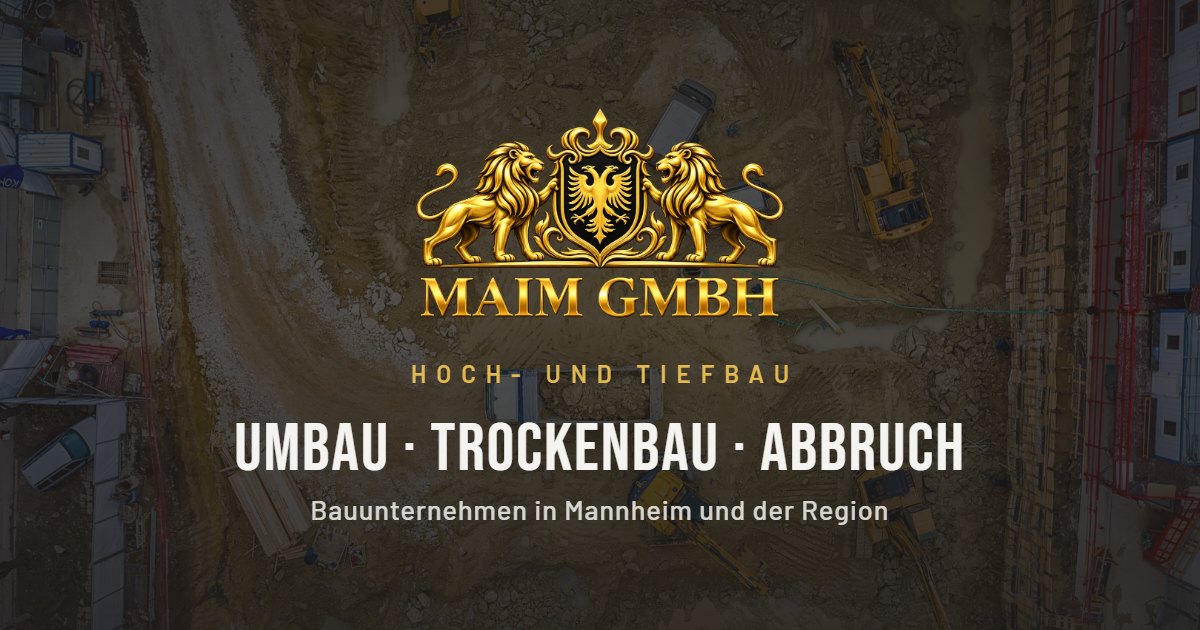 Maim GmbH Hoch- und Tiefbau