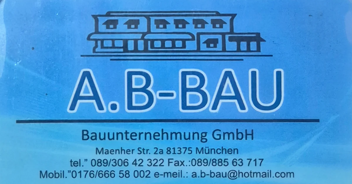 A.B-Bau Bauunternehmung GmbH