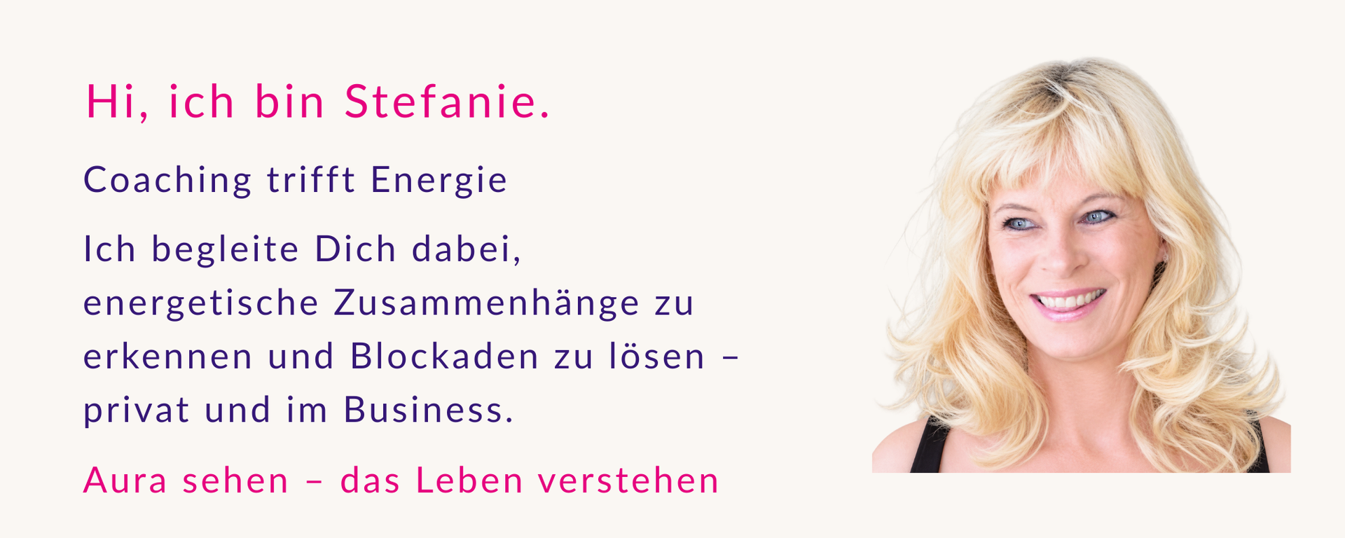 Aura-Sehen & Energetisches Coaching zum Blockaden lösen & Potenzial entfalten – Stefanie Lange | Wuppertal